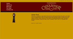 Desktop Screenshot of clockmanor.com